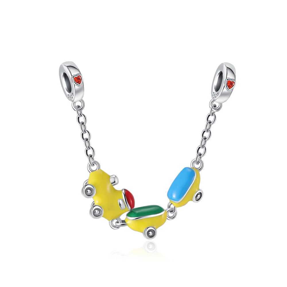 Europe New 925 Silver Bus Bead Truck Car Charm Pendant Dangle DIY Women Jewelry Gift Fit Decoration Original Bracelet Accessories XJ250607