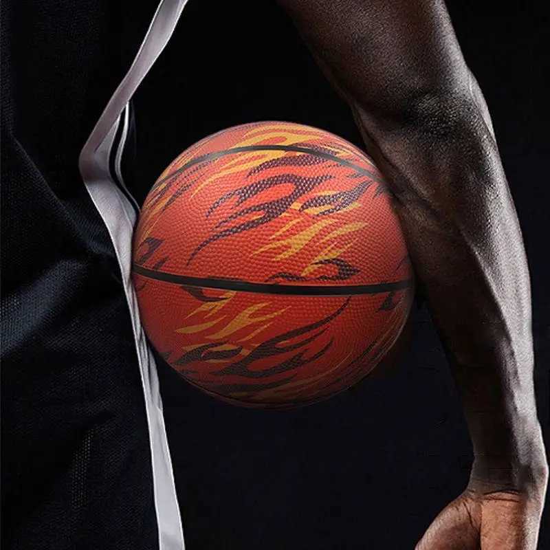 No.7 Basketball For Adult Competition And Training Anti-Slip And Wear-Resistant Both Indoors And Outdoors Rubber Basketball XJ250606