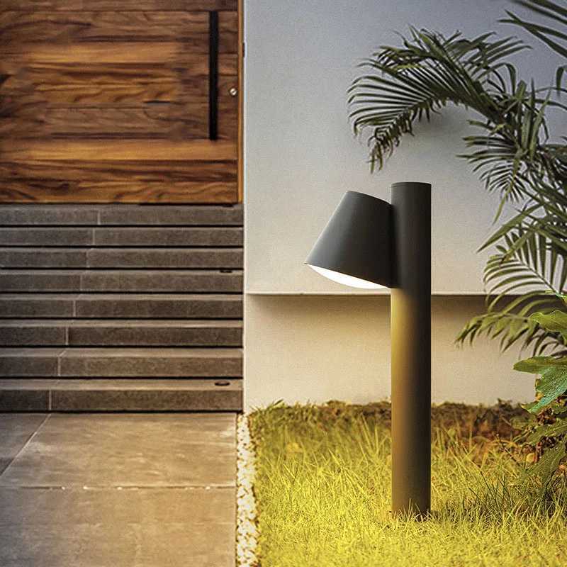 Minimalist LED Lawn Light Outdoor Waterproof IP65 Modern AC85~265V Street Lamp For Garden Courtyard Park Landscape Path Decoration W250607