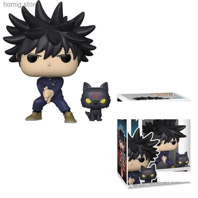 New Pop Jujutsu Kaisen Anime Figures Satoru Gojo Fushiguro Megumi Itadori Yuji Model Mini Doll Collectible Decoration Toys Gifts L250607