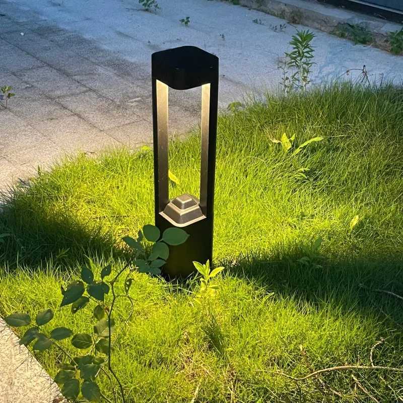 Solar Powered Outdoor Landscaping Path Lights Lawn Light for Garden Yard Patio Terrace W250607