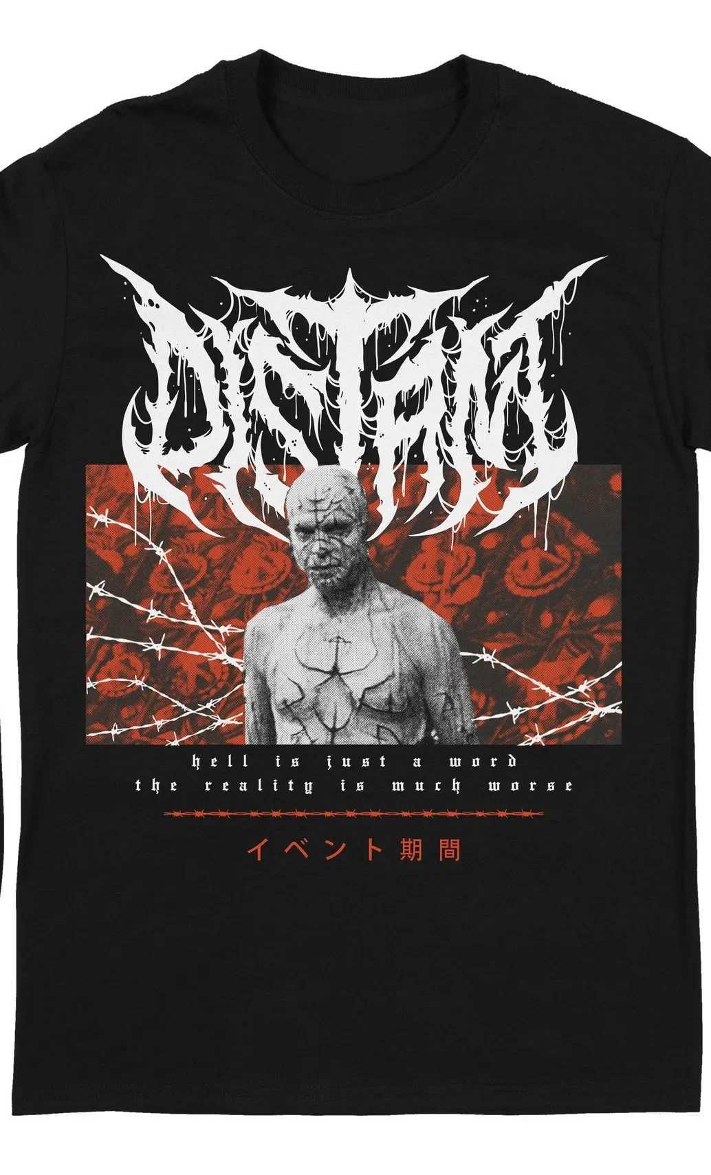 American Halloween Horror Movie Rock Tops High Street Fitness Casual Sports Mens T-shirts Womens Short-sleeved Shirts W250607