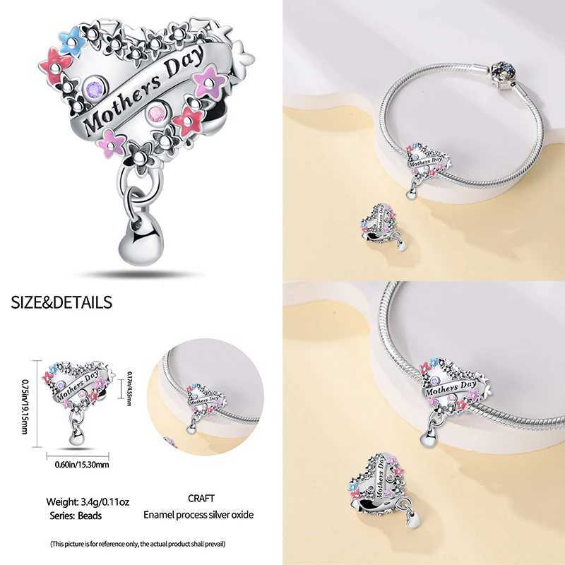 925 Sterling Silver Baby Bottles Shoes Family Charms Beads Fit 4MM Hole Diameter Bracelet DIY Mothers Day Jewelry Gift XJ250607