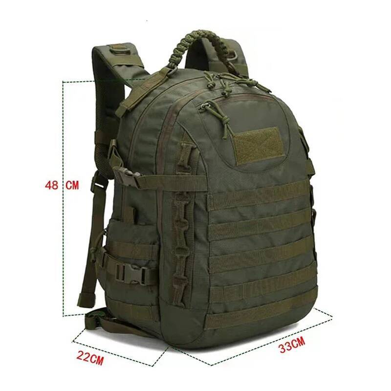Man Military Tactical Backpack Outdoor Waterproof Camping Hunting Trekking Sport Bag Softback Large Capacity Army Molle Rucksack