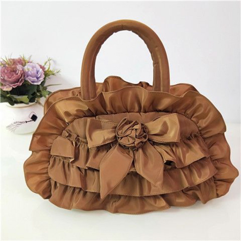 Top High Quality New Style Free Shipping New Women's Bag Mori Girl Literary Casual Cloth Bag Sweet Lace Handbag Premium Women's Bag Mom New 