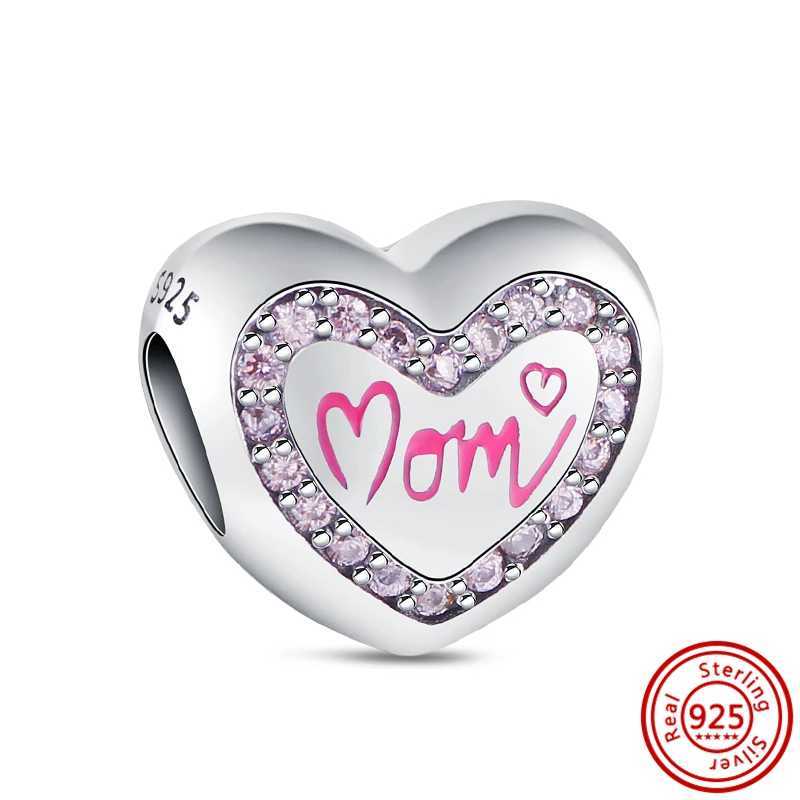 Classics 925 Silver Pink Crown Flower Hot air balloon Charms Fit Original Bracelet Necklace DIY Bead For Women Jeweli Make GiftXJ250607