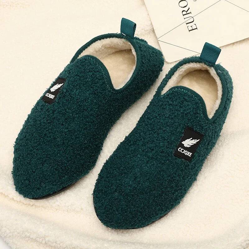 Ddmyoutdoor MAEDEF Slipper Men Cotton Slippers Disigner Warm Indoor House Casual Shoes High Quality Non Slip Plush Winter Couple Shoe Outdoor Shoes