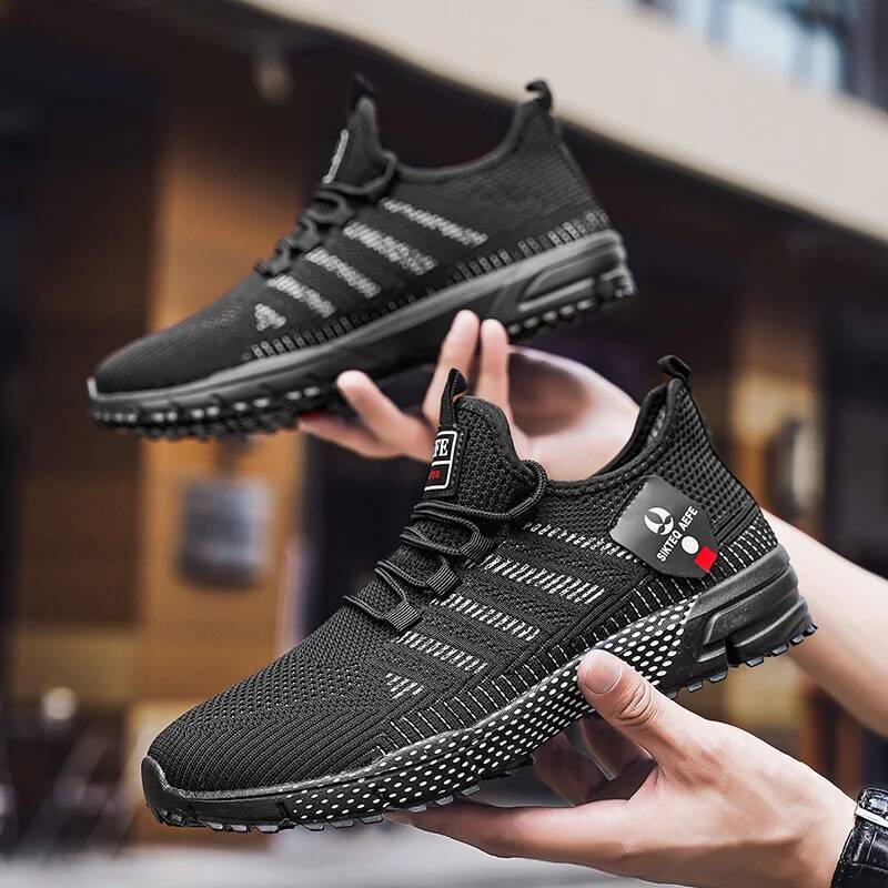 Ddmyoutdoor MAEDEF Classic Fashion Men Sneaker Casual Sport Tennis Shoe Summer Lightweight Breathable Lace Up Outdoor Running Sneakers Outdoor Shoes