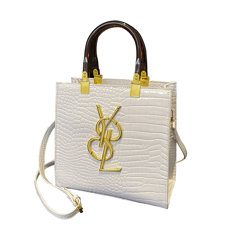 Female hard handbag year new patent leather bright face light bag cross body one shoulder all match