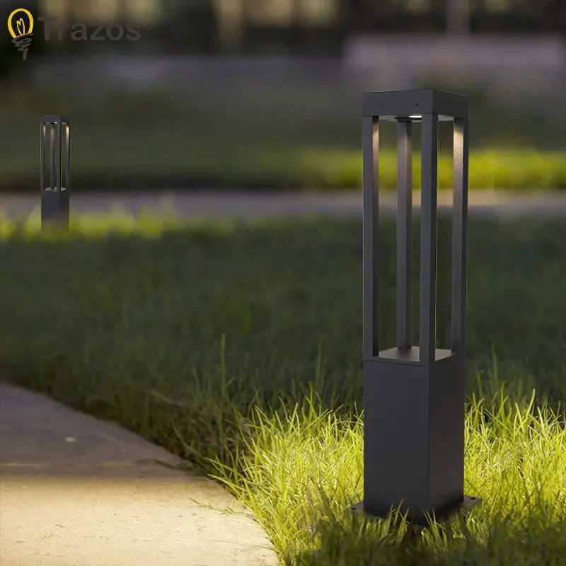 Outdoor Lawn Light Villa Household Street Light IP65 Waterproof Garden Modern Simple LED Ground Inserted Grass Garden Ground W250607