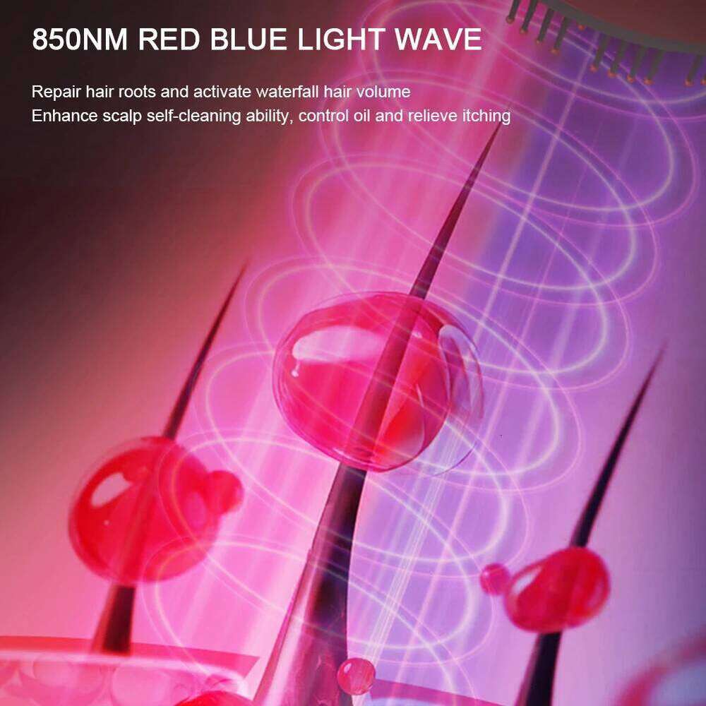 Cordless Scalp Massaging Brush,Shiatsu Hair Waterproof,Portable Vibrating Deep Head Massage Comb For Home Relaxation Treatment