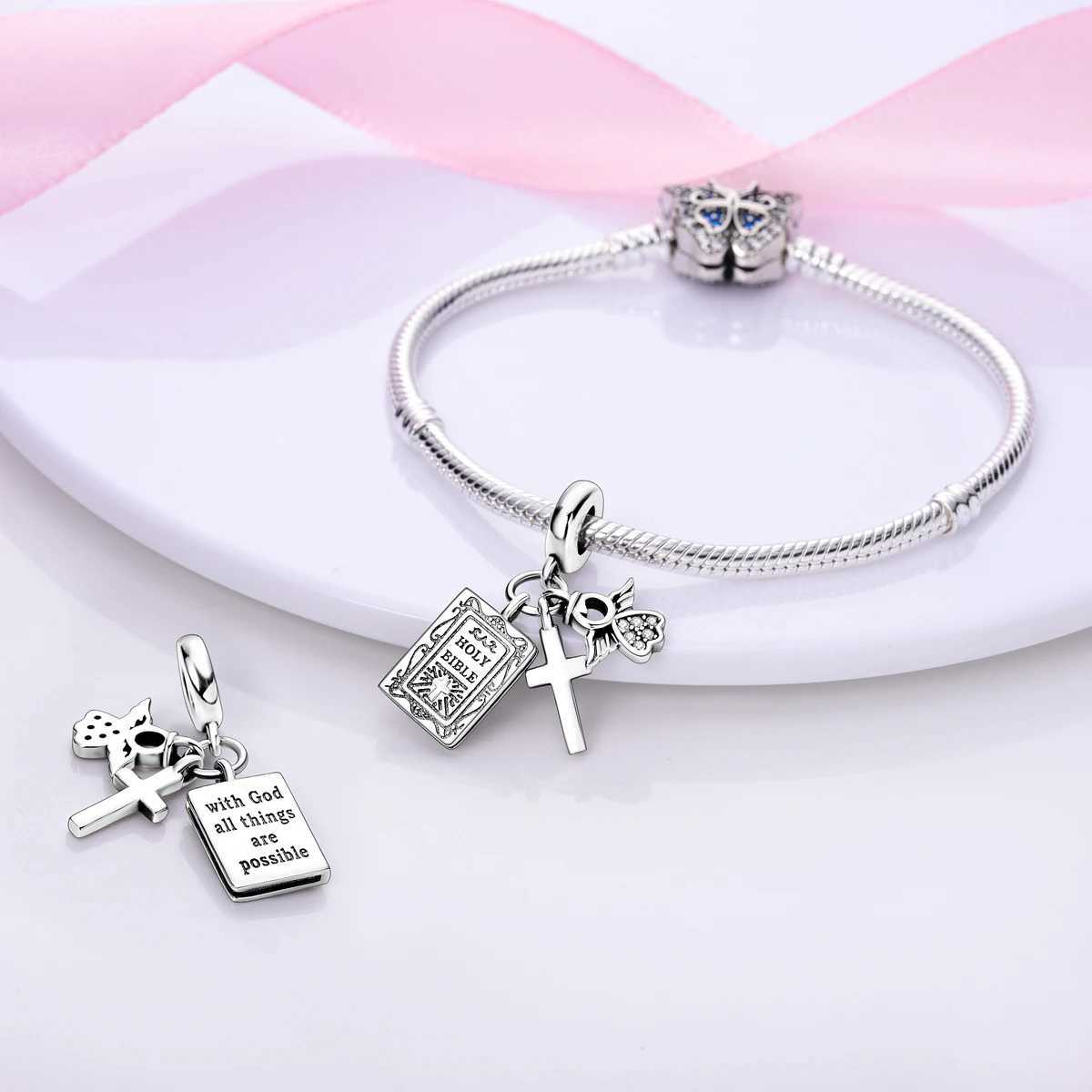 Dangle Charms Hot Sale White Beads 925 Silver Fit Original Bracelet Jewelry Diy For Woman Pendants Charms XJ250607