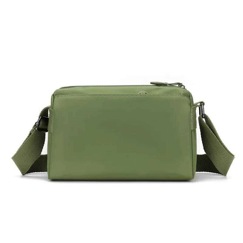 New Minimalist and Fashionable Shoulder Women's Oxford Fabric Casual Crossbody Multi Compartment Messenger Bag