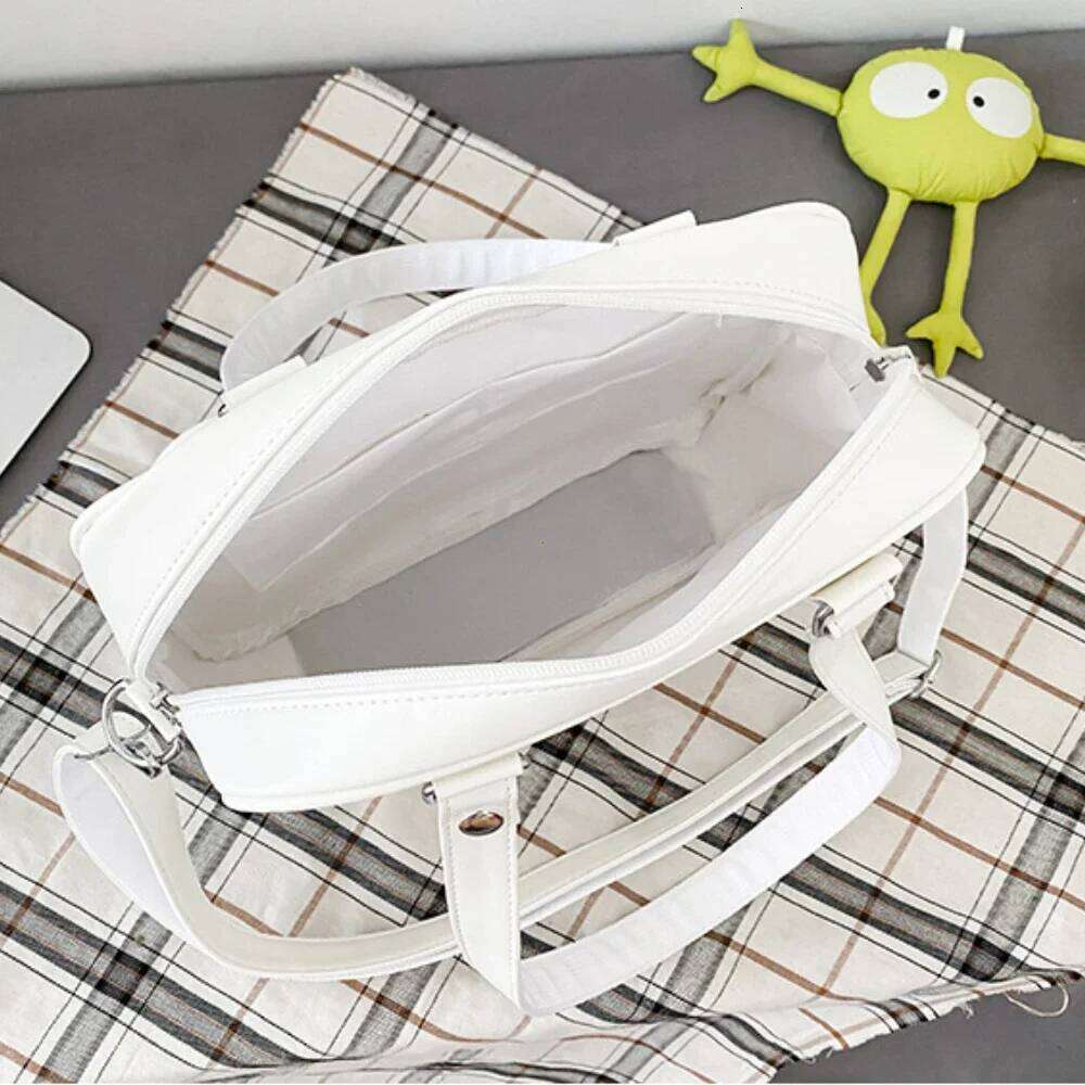 Women Japanese Style Trend Kawaii Candy Color Large Capacity Ita Fashion Student Preppy Shoulder Messenger Crossbody Bag