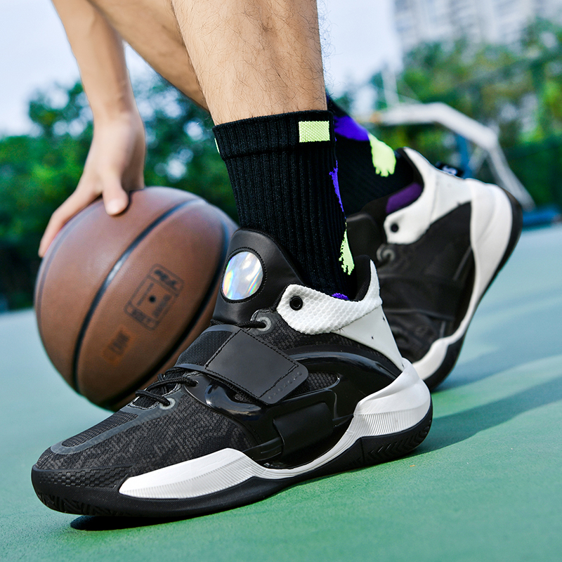 Men Basketball Shoes Fashion Brand Outdoor Sports Field Sneakers Casual Non-slip Waterproof Original Breathable Basketball Boots