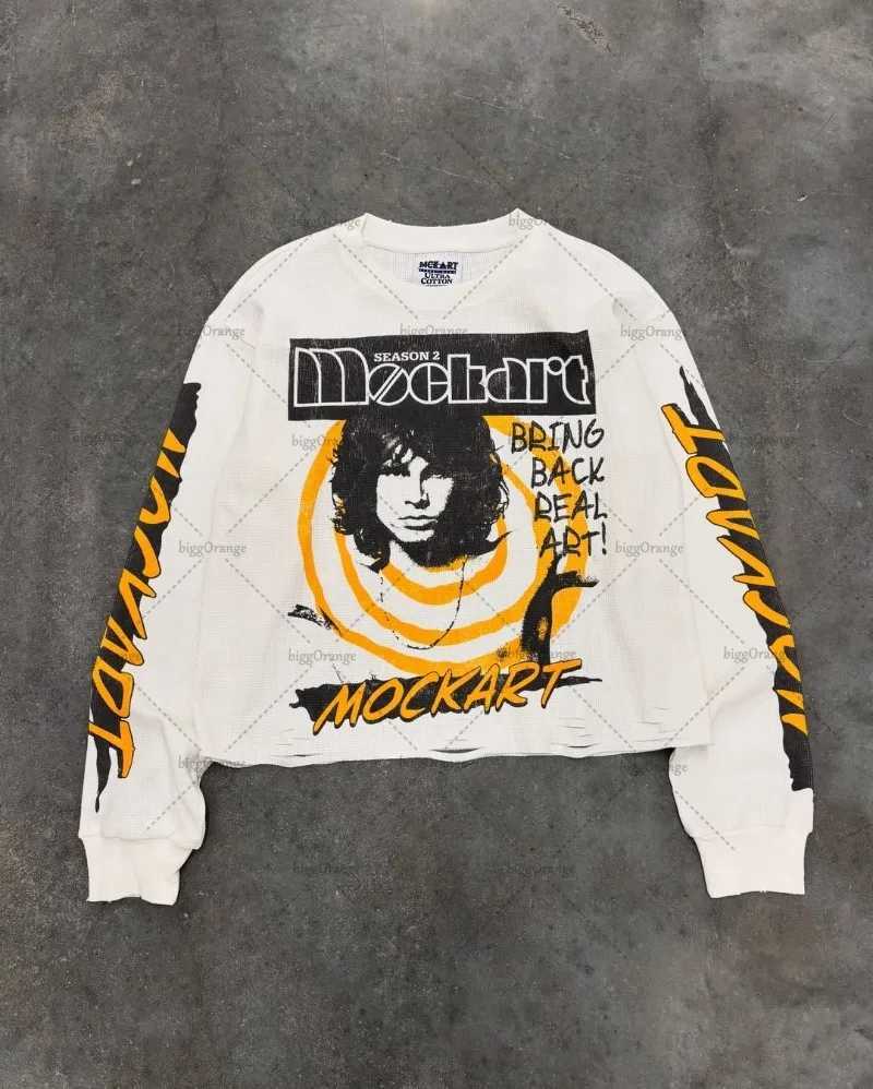 2025 High Street Retro Harajuku Graphic Top Men Hip Hop Streetwear Gothic Punk Round Neck Pure Cotton Casual Long Sleeve T-shirt W250607