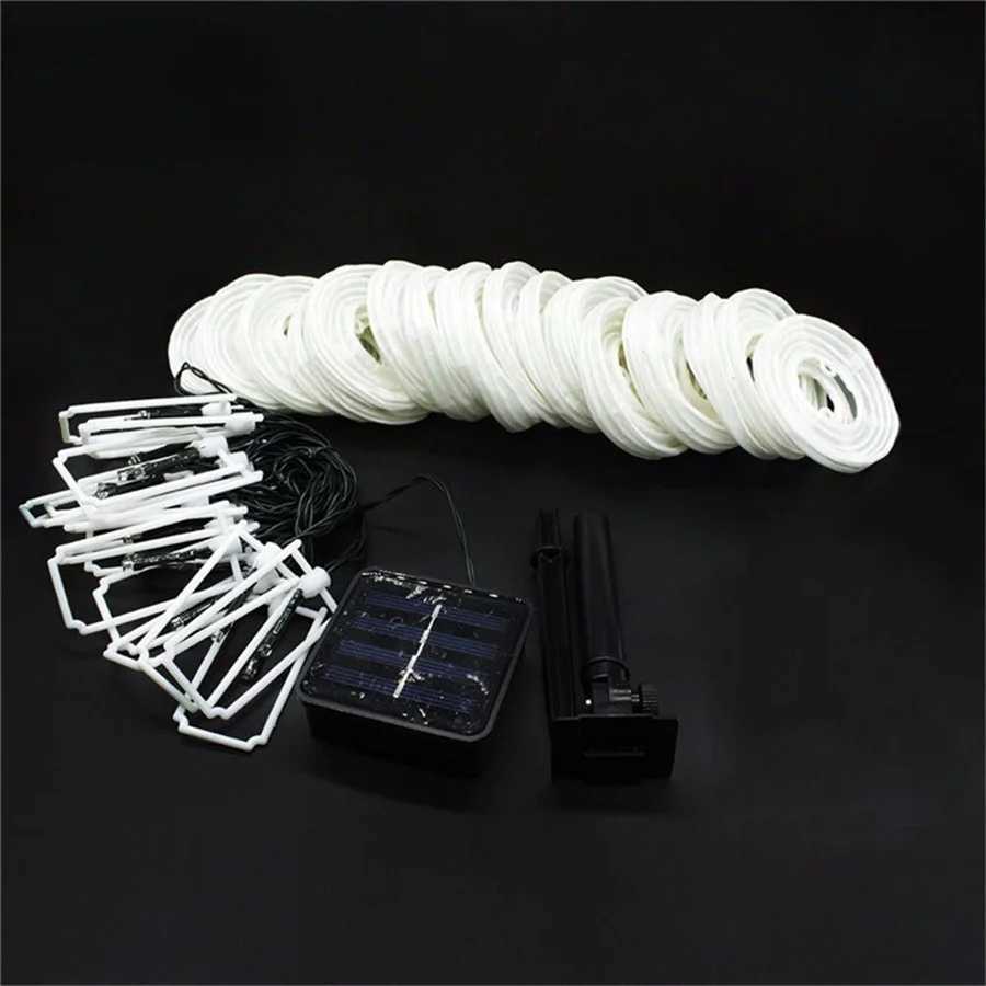 Tirvose 6.5M 30LEDs Solar Lantern Ball Christmas Garland Fairy String Lights Outdoor Solar Garden Light for Wedding Party Decoration W250607