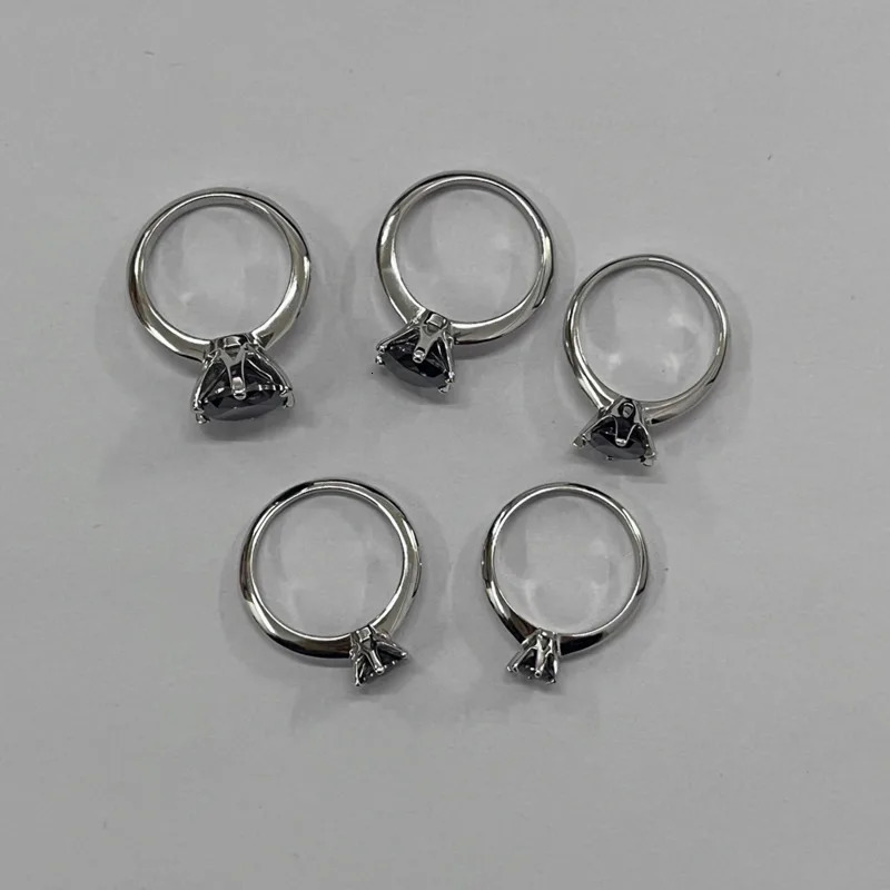 JoyceJelly 1/2/3/5ct Ring For Women GRA Certified Sterling Silver 925 Jewelry Wedding Bands Wholesale Price 250604