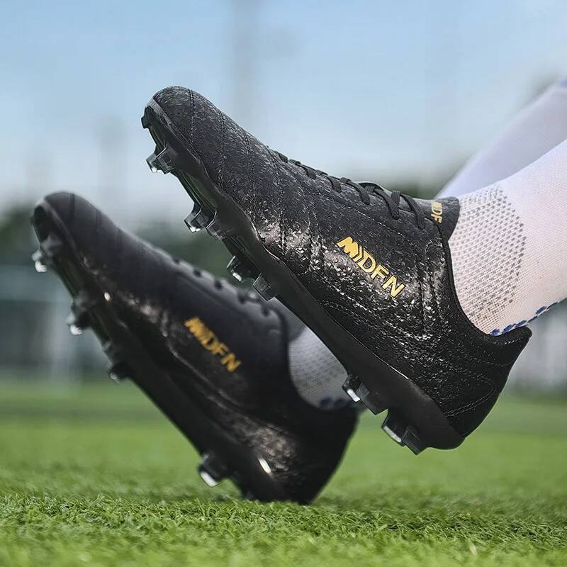 ddmyoutdoor Long Spikes Football Sneaker Men Women Original Professional Soccer Big Size Futsal Shoes Trainers Man Chuteira Society Outdoor Outdoor Sh