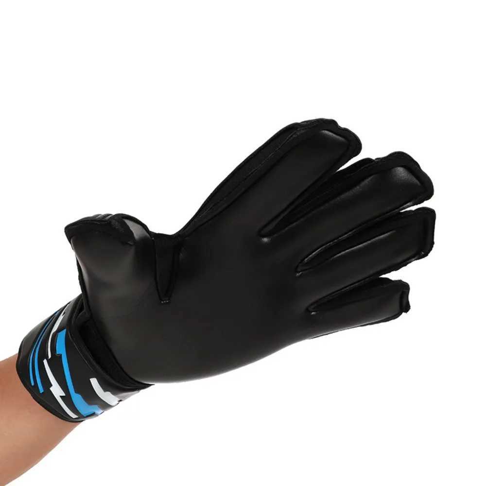 Anti Slip Goalkeeper Gloves Latex Protective Fingers Kids Football Goalie Gloves Breathable Thickened Game Goalkeeper Gloves XJ250606