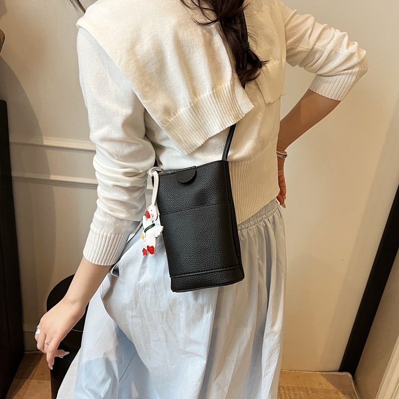 designer Korean Style 2025 New Casual Crossbody Phone Bag Ins Simple Fashion Shoulder Bag Cute Mini Bag for Women