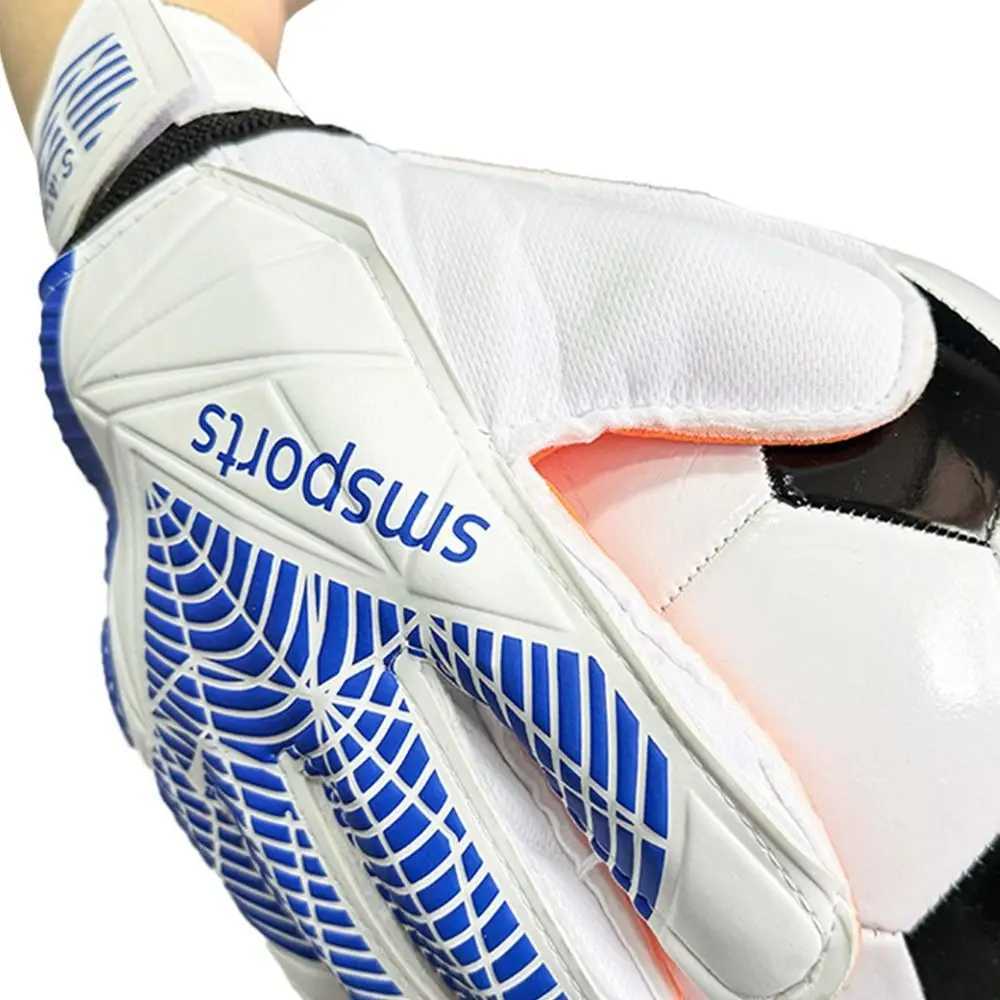 Finger Protection Goalkeeper Gloves Non-Slip Durable Football Goalkeeper Gloves Wear-Resistant Handguard Latex Soccer Gloves XJ250606