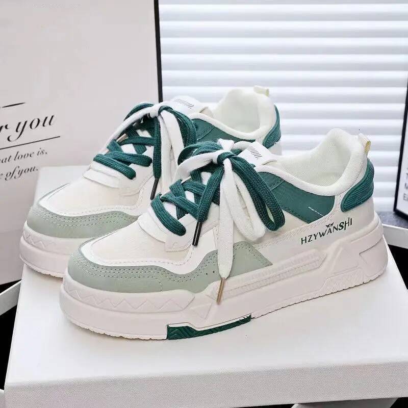 ddmyoutdoor Women Vulcanize Flat With Lace Up Sneakers Outdoors Non Slip Casual Comfortable Female Sports Shoes Outdoor Outdoor Shoes