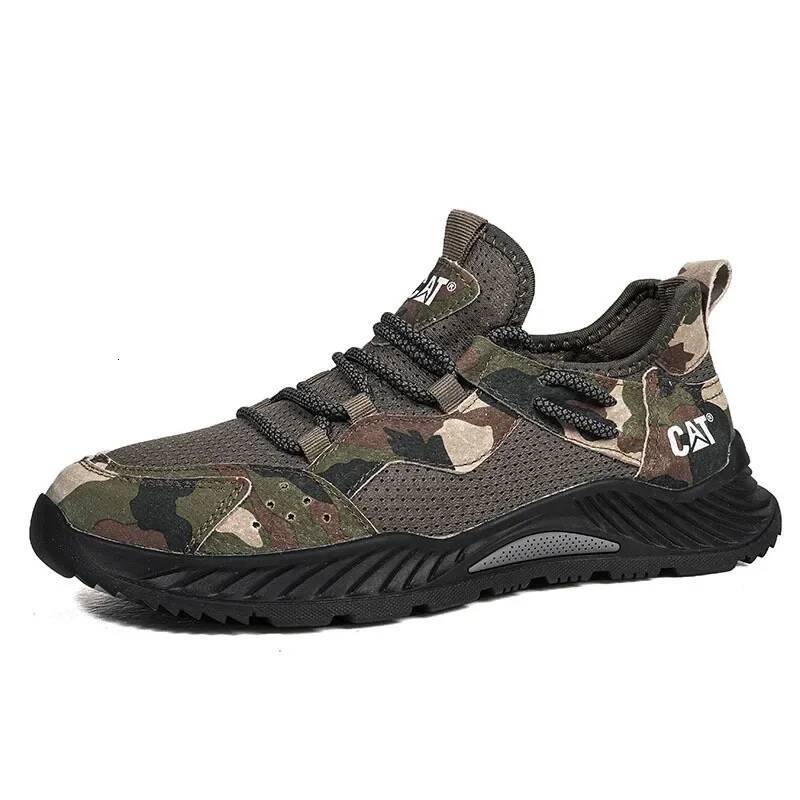 Ddmyoutdoor Men S Lace Up Camouflage Sneakers High Quality Outdoor Non Slip Casual Hiking Lightweight Breathable Walking Running Shoes Outdoor Shoes
