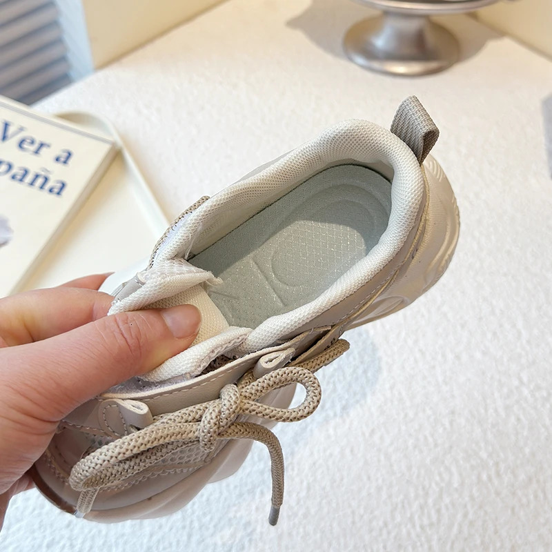 Spring Collection Breathable Mesh Sports Shoes for Boys Girls AntiSlippery n 250604z