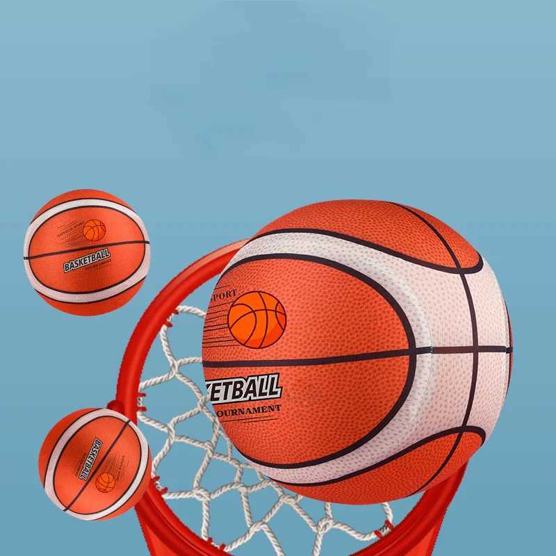 Cloth Wrapped Package Bouncing Mute Silent Basketball Squeezable Mute Bouncing Basketball Indoor Silent Ball Foam Basketball XJ250606