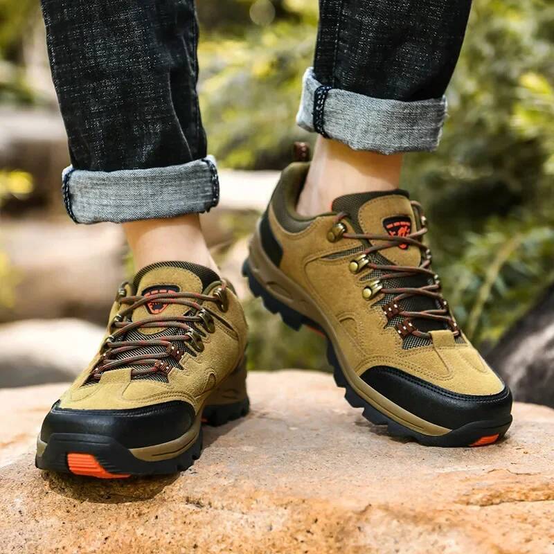 Ddmyoutdoor Autumn Winter Trekking For Low Top Waterproof Hiking Sneakers Men Anti Slip Outdoor Sports Shoes Zapatillas De Hombre Outdoor Shoes