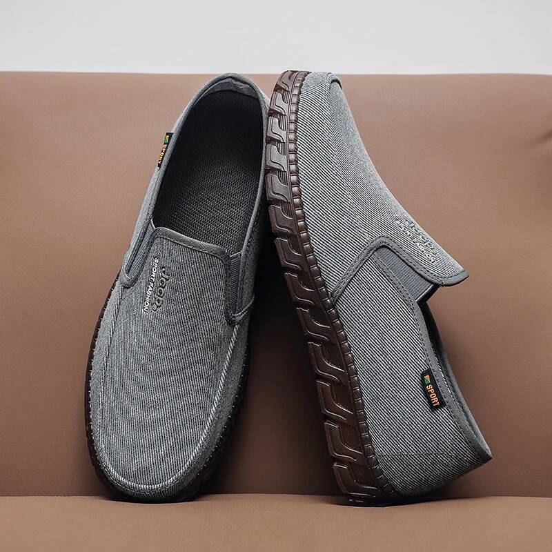 Ddmyoutdoor Men S Casual New Flat Bottom Anti Slip Work Breathable Linen Canvas Shoes Summer Sneaker Zapatillas Outdoor Shoes