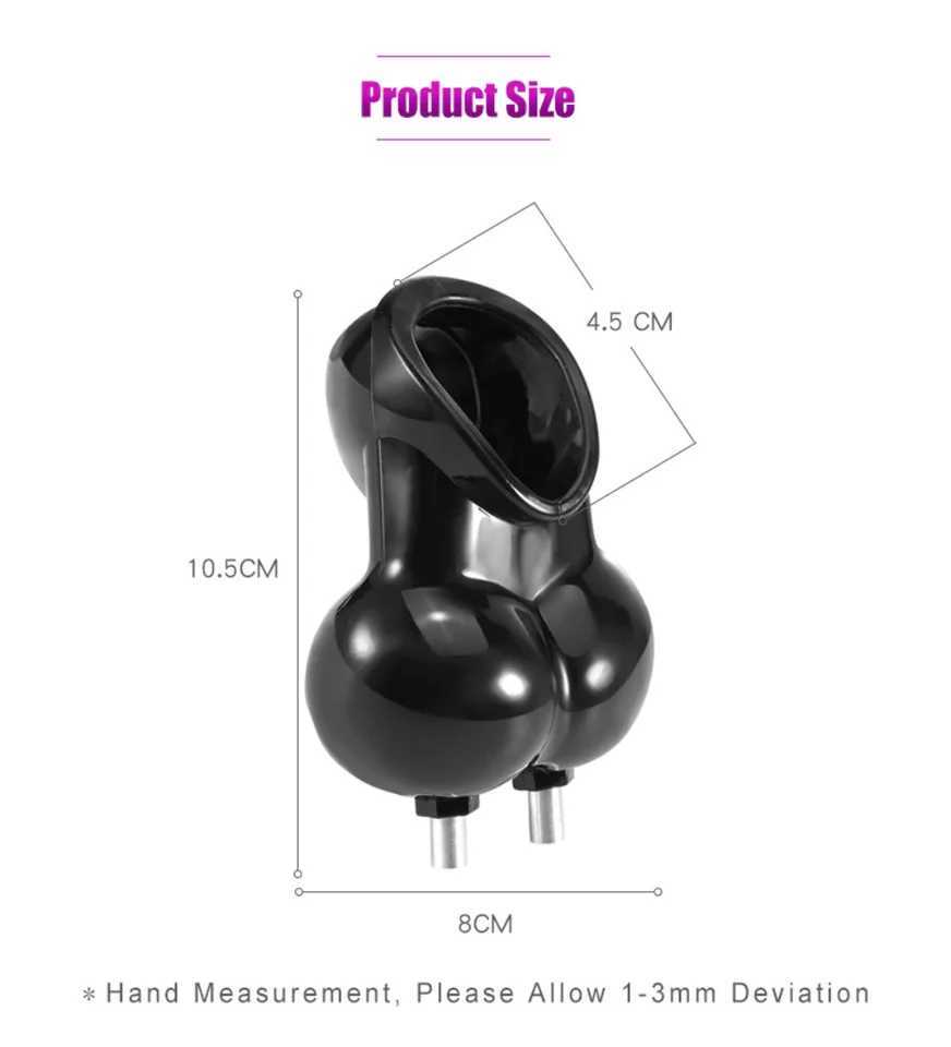 Electric Shock Testicle Stimulator Chastity Cage Male Electro Scrotum Pouch BDSM Bondage Cock Scrotum Sleeve Trainer E-stim Toys XJ250607
