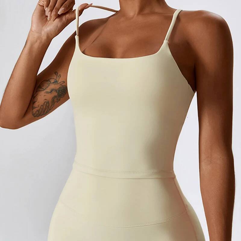 Summer Women Slim Tee Open Back Breathable Fiess Blouse Vest Sports Gym Wear Sleeveless Racerback Tank Workout Top