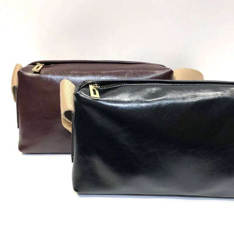 Wide Straps Messenger Bag Designer Shoulder Crossbody Bags 2024 New Trend Genuine Cow Leather Women Handbags Purses 2025/06/07