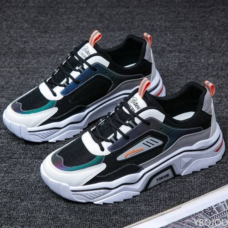 Ddmyoutdoor Designer Shoes Men New Style Summer Breathable Wild Mesh Sports Casual Youth Increase Old Fashion Men S Shoes Sneakers Outdoor