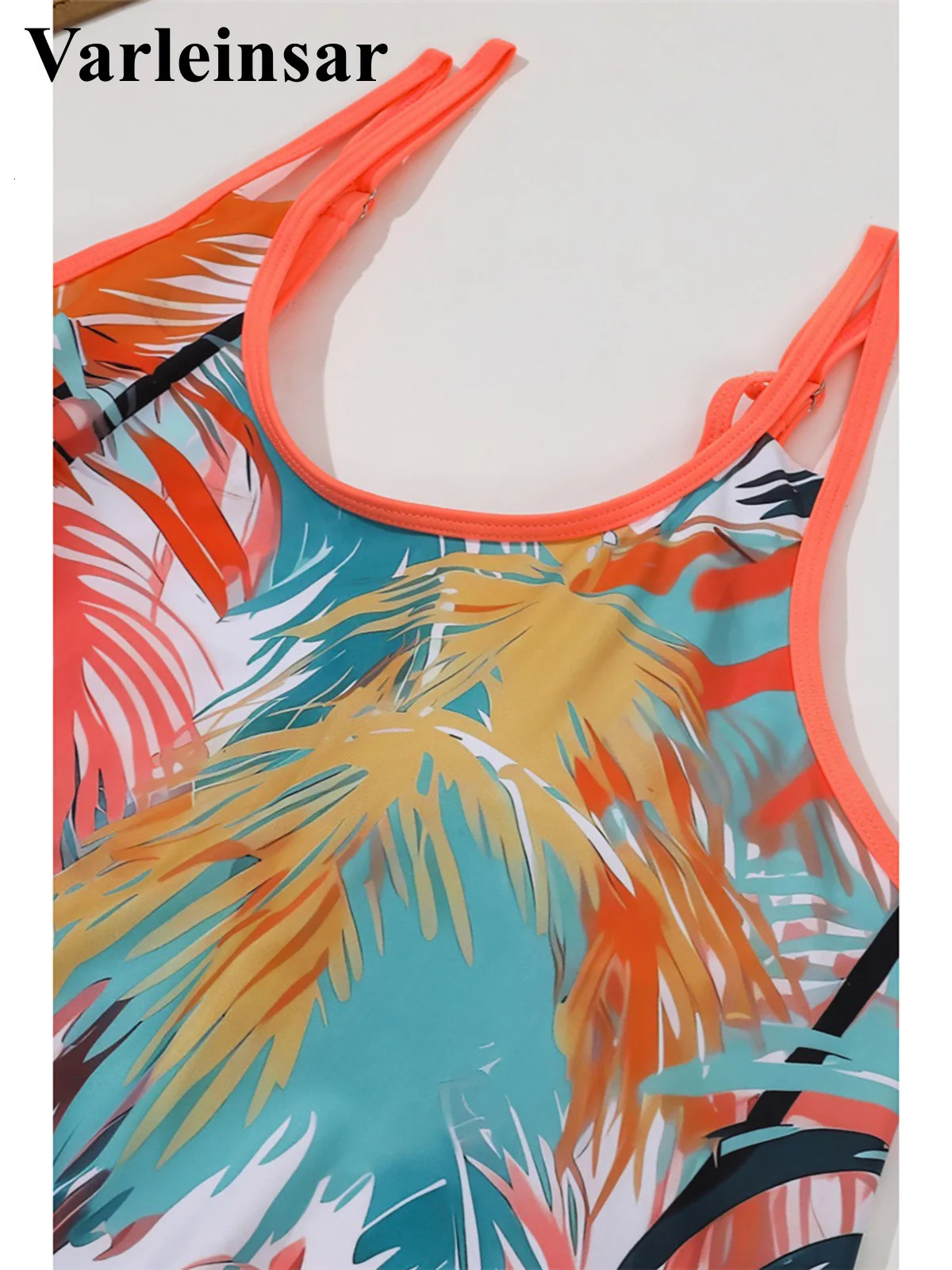 0XL 4XL Printed Bikini Plus Size Large Swimwear Women Swimsuit Female Twopieces set Bather Bathing Suit V5901 250603