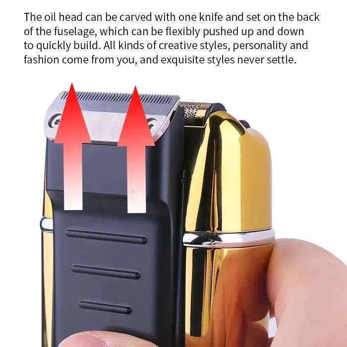 Kemei Km-Tx8 Men's Electric Shaver Metal Body, USB Fast Charging, 3D Floating Heads, LCD Display, Beard Trimmer Groomer