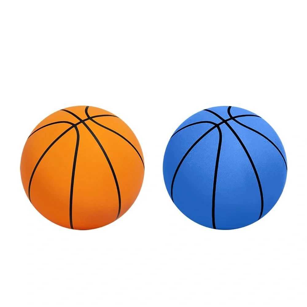 Foam Basketball Silent Mute Ball For Kids Indoor Safe Soft Squeezable Bouncing Toy No Noise Play Gym Home Training XJ250606
