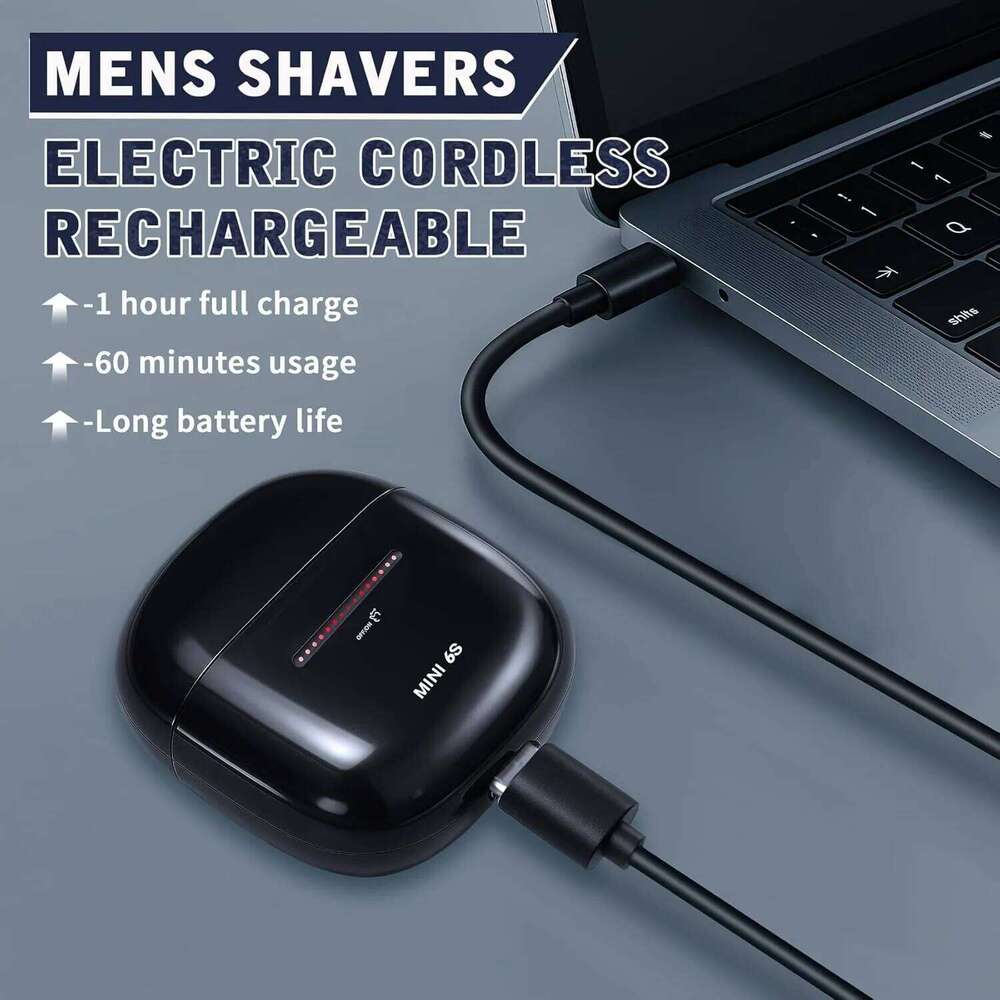 ENCHEN Electric Shaver Portable Razors Professional Beard Waterproof Hair Trimmer Travel Shaving Hine For Men Mini 6S