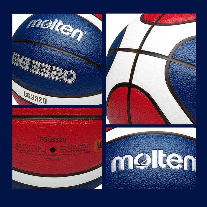 Molten Basketball Balls Official Size 7/6/5 PU Material Indoor Outdoor Street Match Training Game Men Women Child basketball ball XJ250606