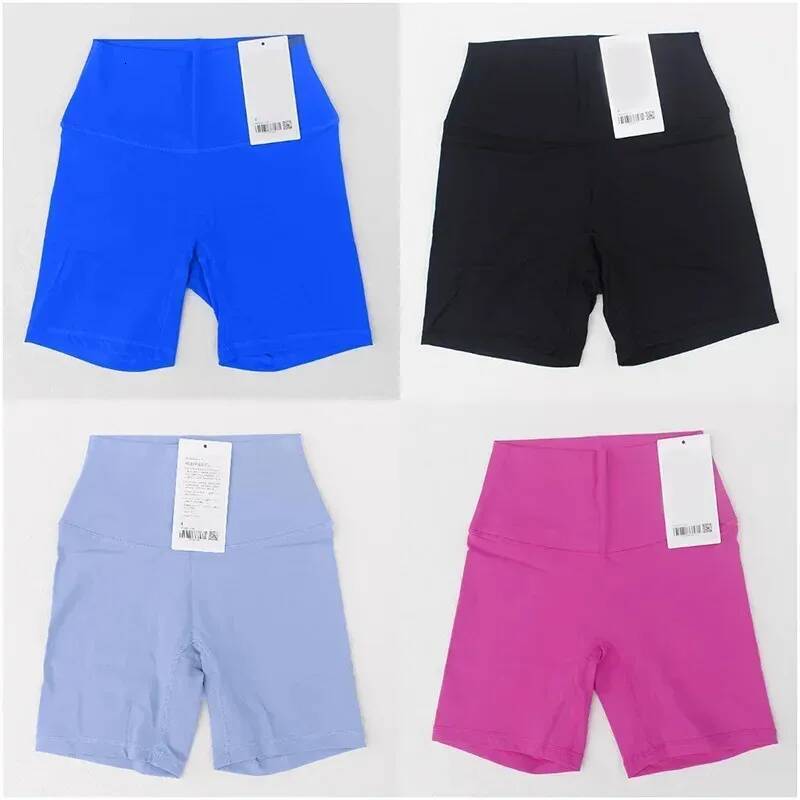 short Women's bike gym 8 inch Yoga shorts push up workout running legging pants sports tights Sportswear summer