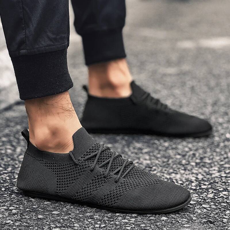 Ddmyoutdoor MAEDEF Classic Men S Mesh High Quality Flats Outdoor Walking Fashion Breathable Non Slip Casual Loafers Summer Mens Shoes Outdoor Shoes