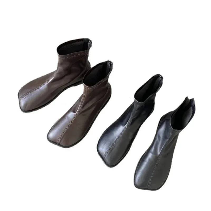 Ddmyoutdoor Woman Elastic Fashion Ladies Thick Bottom Ankle Designer Female Nre Autumn Winter Women S Boots Outdoor Shoes