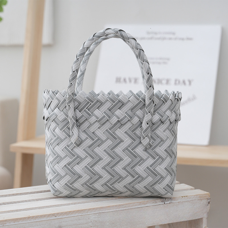 Top brand high-quality new free designer bag new children's bag tote bag beach bag woven bag diagonal woven scarf tote basket gift new free desig
