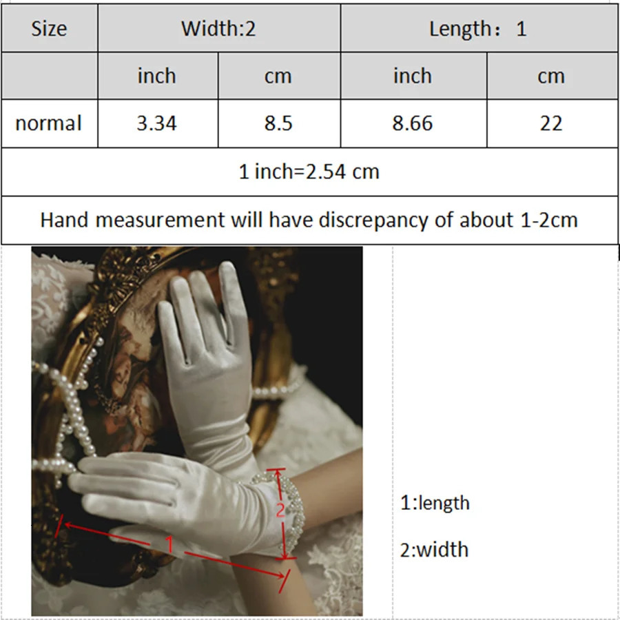Arrival Ivory Bridal Gloves Gant Mariage Femme Novia Bride Wedding Gloves Beaded Pearls Accessoires Mariage 2025 250603