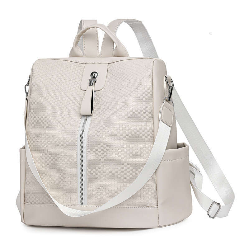 Women's 2025 New Ladies Backpack Trendy Fashion PU Soft Leather Handbag Shoulder Bag