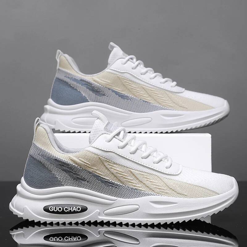 Ddmyoutdoor Summer Sneakers For Men Mesh Platform Jogging Strap Comfortable Tennis Training Shock Absorbing Thick Soled Casual Shoes Outdoor Shoes