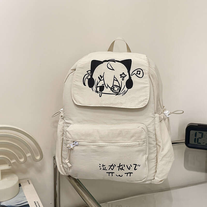 Large Capacity Women, Sweet Student Commuter Bag, Versatile Casual Small Backpack for Girls