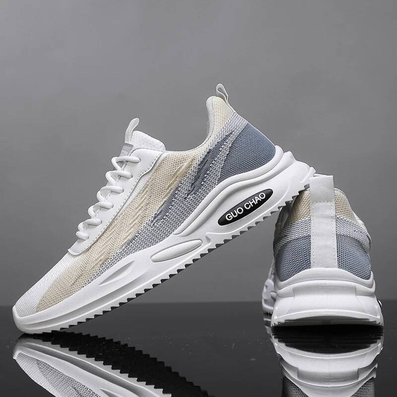 Ddmyoutdoor Summer Sneakers For Men Mesh Platform Jogging Strap Comfortable Tennis Training Shock Absorbing Thick Soled Casual Shoes Outdoor Shoes